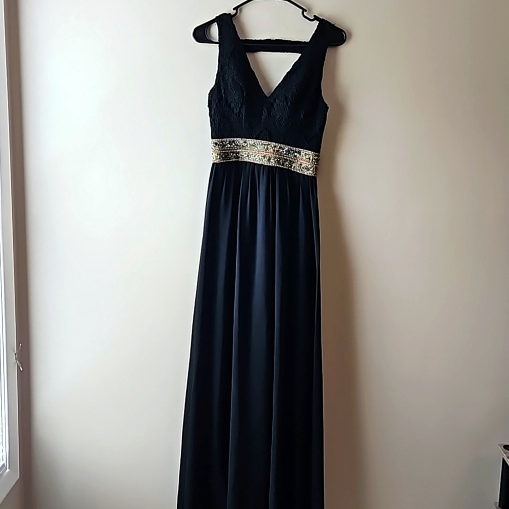 Soieblu black evening dress